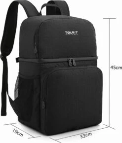 Koeltas Rugzak (28L) - Geschikt Voor 16 Blikjes - Lunchtas Voor Dames En Heren - Zwart -Home Furniture Shop 1023x1200 1