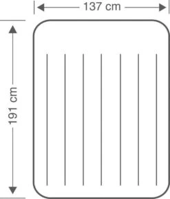 Intex Pillow Rest Classic Full Luchtbed - 2-persoons - 191x137x23 Cm -Home Furniture Shop 1023x1200 2