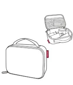 Reisenthel Thermocase Lunchbox - 1,5L - Dots Zwart -Home Furniture Shop 1038x1200 2