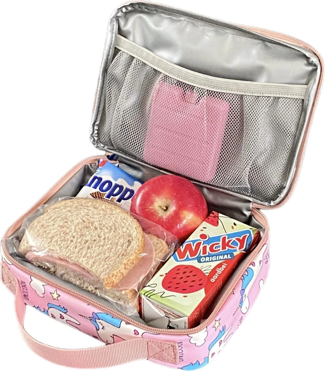Brisby 4 Laags Geïsoleerde Koeltas - Lunchtas 1.5 Liter - Roze Eenhoorn 8 Brisby 4 Laags Geïsoleerde Koeltas - Lunchtas 1.5 Liter - Roze Eenhoorn - Afbeelding 8