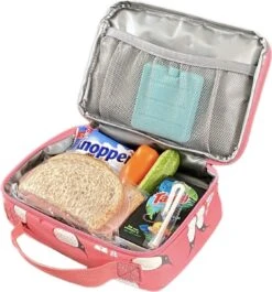 Brisby 4 Laags Geïsoleerde Koeltas - Lunchtas 1.5 Liter - Roze Pinguïn -Home Furniture Shop 1117x1200