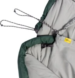 NOMAD® Triple-S Premium Plus Slaapzak (Links) | 220x80cm Groen | Lichtgewicht & Kwalitatief | Slaapzak | Incl Hoes -Home Furniture Shop 1154x1200