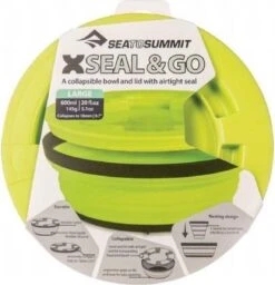 Sea To Summit X-Seal & Go Campingservies Inklapbaar - Schaal - Large - Lime -Home Furniture Shop 1157x1200