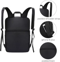 Koeltas Rugzak (28L) - Geschikt Voor 16 Blikjes - Lunchtas Voor Dames En Heren - Zwart -Home Furniture Shop 1159x1200