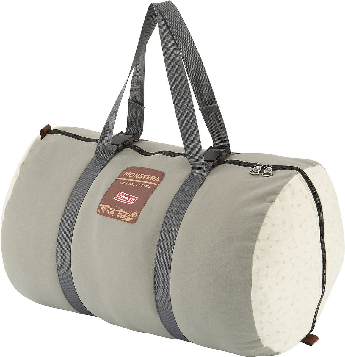 Coleman Monstera XL Slaapzak - 220 X 100 Cm - Beige 4 Coleman Monstera XL Slaapzak - 220 X 100 Cm - Beige - Afbeelding 4