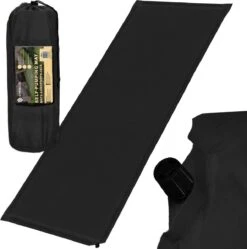 Springos Slaapmat | Zelfopblazend | 180 Cm | Inclusief Hoes | Zwart -Home Furniture Shop 1190x1200 6