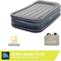 Intex Twin Deluxe Pillow Rest Raised Luchtbed - 191x99x42 Cm -Home Furniture Shop 1191x1200