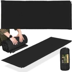 Springos Slaapmat | Zelfopblazend | 180 Cm | Inclusief Hoes | Zwart -Home Furniture Shop 1193x1200 2