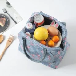 Koeltas - Lunchtas - Volwassenen En Kinderen - Compact & Handig: Zomer - Picknick -School - Lunch - Werk - Grijs Flamingo 20 Koeltas - Lunchtas - Volwassenen En Kinderen - Compact & Handig: Zomer - Picknick -School - Lunch - Werk - Grijs Flamingo -Home Furniture Shop 1193x1200