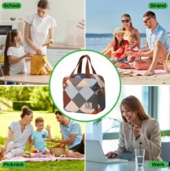 Brisby 4 Laags Geïsoleerde Koeltas - Lunchtas 4 Liter - Blok -Home Furniture Shop 1197x1200 2