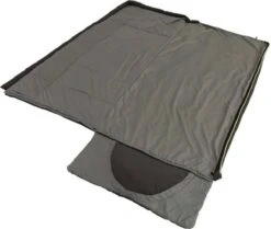 Outwell Slaapzak Contour Rits Links Zwart -Home Furniture Shop 1200x1017