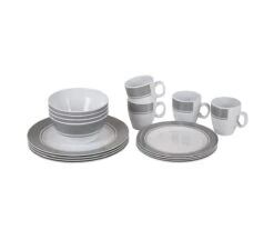 Bo-Camp - Servies - Classic - 16-Delig - Wit/Grijs -Home Furniture Shop 1200x1050 4