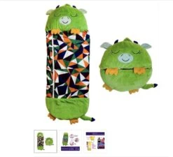 Draak Slaapzak -160 Cms | Kinderslaapzak | Slaapzak Junior | Nappers | Children Sleeping Bag | Kinderen Slaapzak | Super Soft 2 In 1 Fun Pillow &Sleepy For Boys | Draak Slaapzak | Zachte Slaapzak | Knuffel Slaapzak | 2 In 1 Slaapzak | Kinderen -Home Furniture Shop 1200x1094