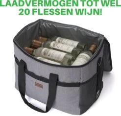 Packaway 4 Laags Geïsoleerde Koeltas - Lunchtas 40 Liter - Grijs -Home Furniture Shop 1200x1149 1
