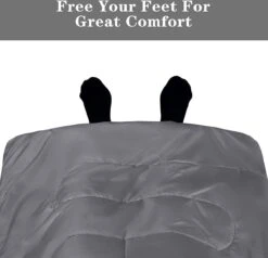 Meisterhome® Mummy Slaapzak - Kamperen - Antraciet - Ca. 220 X 75 Cm - Incl. Draagtas 9 Meisterhome® Mummy Slaapzak - Kamperen - Antraciet - Ca. 220 X 75 Cm - Incl. Draagtas -Home Furniture Shop 1200x1157