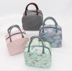 Lunchtas - Koeltas - Schooltas - Leuke Vrolijke Picknicktas - Kinderen & Volwassenen - Zwart/Wit -Home Furniture Shop 1200x1171