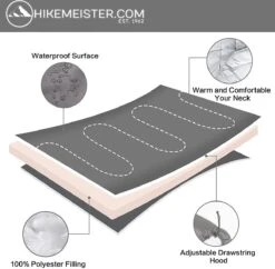 Meisterhome® Mummy Slaapzak - Kamperen - Antraciet - Ca. 220 X 75 Cm - Incl. Draagtas 7 Meisterhome® Mummy Slaapzak - Kamperen - Antraciet - Ca. 220 X 75 Cm - Incl. Draagtas -Home Furniture Shop 1200x1176