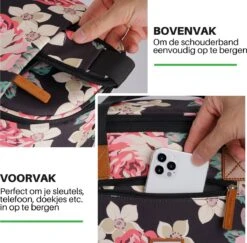 Brisby 4 Laags Geïsoleerde Koeltas - Boodschappentas 21 Liter - Bloemetjes -Home Furniture Shop 1200x1182 5