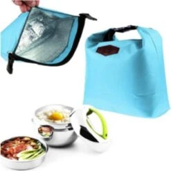 Merkloos Koeltas Lunch - Lunchtas Volwassenen - Kinderen - Lunchtrommel - Picknicktas - Koelzak - Coolbag - Waterdicht - Roze -Home Furniture Shop 1200x1194 1