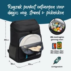 Sunflake Koelrugzak - Lunchtas - Koeltas Backpack Voor Dames & Heren - Zwart -Home Furniture Shop 1200x1200 113