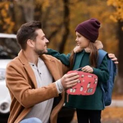 Brisby 4 Laags Geïsoleerde Koeltas - Lunchtas 1.5 Liter - Roze Pinguïn -Home Furniture Shop 1200x1200 125