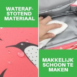 Brisby 4 Laags Geïsoleerde Koeltas - Lunchtas 1.5 Liter - Roze Pinguïn -Home Furniture Shop 1200x1200 126