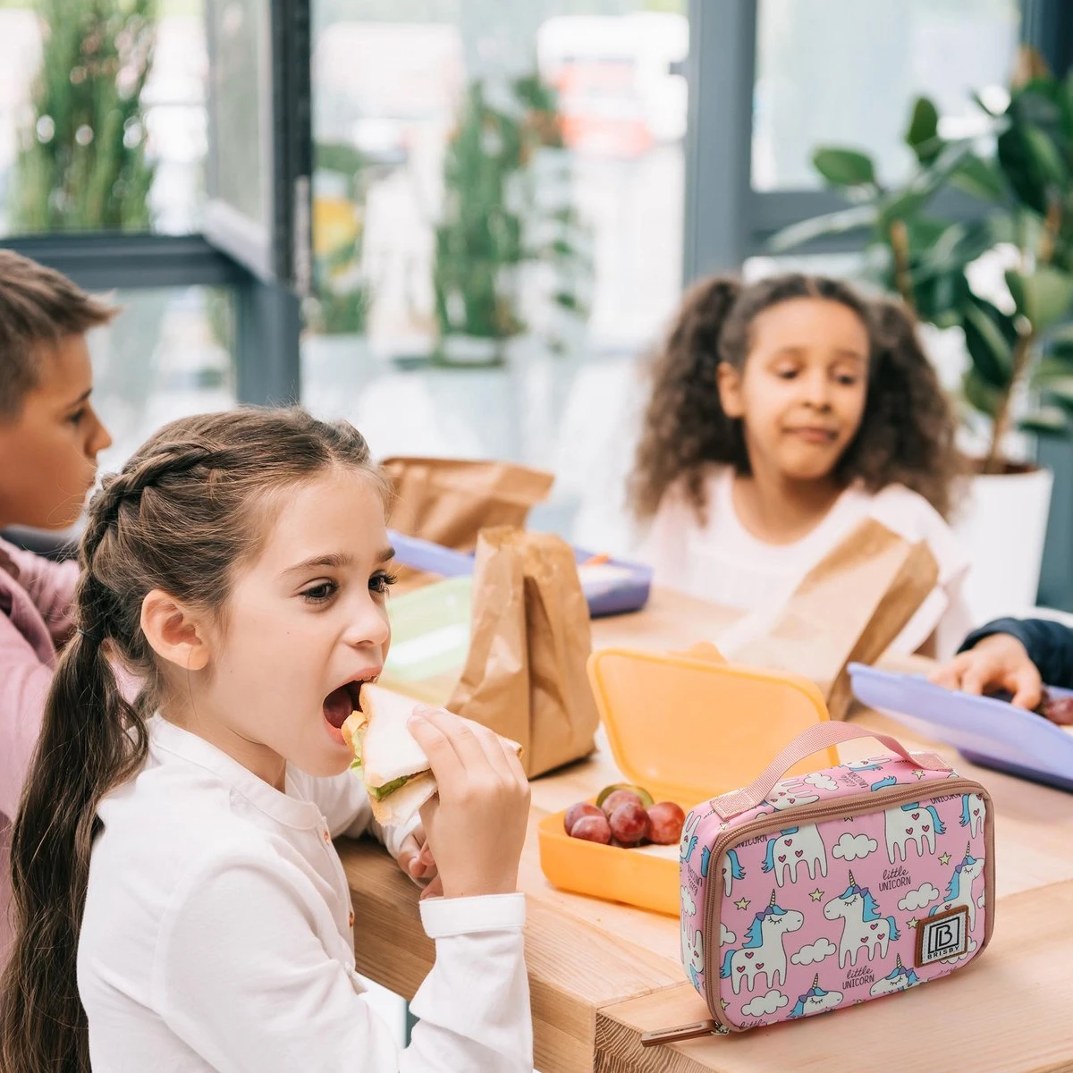 Brisby 4 Laags Geïsoleerde Koeltas - Lunchtas 1.5 Liter - Roze Eenhoorn 6 Brisby 4 Laags Geïsoleerde Koeltas - Lunchtas 1.5 Liter - Roze Eenhoorn - Afbeelding 6
