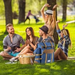 Cabinmax Koeltas - Koelrugzak - Picknick - Picknicktas Met Flessenhouder - Koelrugtas 24L - Olive Green -Home Furniture Shop 1200x1200 202