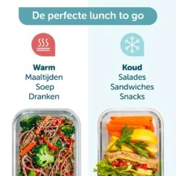 ForDig Lunchtas Grijs - Koeltas Gemaakt Van 600D Polyester Met PEVA-Voering - Ruimte Voor Lunchtrommel / Snacks / Blikjes - Koel Tas Met Mesh Opbergruimtes En Ruimte Voor Bestek - Lunch Tas Cool Bag - Coolerbag - Kleine Cooler -Home Furniture Shop 1200x1200 223