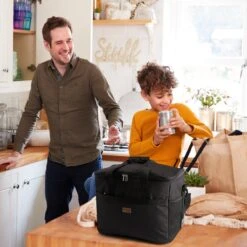 Packaway 4 Laags Geïsoleerde Koeltas - Lunchtas 40 Liter - Zwart -Home Furniture Shop 1200x1200 228