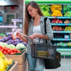 Brisby 4 Laags Geïsoleerde Koeltas - Boodschappentas 21 Liter - Zwart -Home Furniture Shop 1200x1200 238