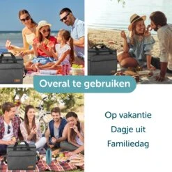 ForDig Koeltas XL Zwart (30 Liter) - Gemaakt Van 600D Polyester Met PEVA-Voering - Ruimte Voor 40 Blikjes Of 20 Halve Liter Flessen - Opvouwbaar Koel Tas Met Easy-Acces Flap - Ruimte Voor Bestek - Picknick Cool Bag - Coolerbag - Grote Cooler -Home Furniture Shop 1200x1200 267
