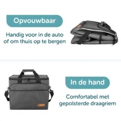 ForDig Koeltas XL Zwart (30 Liter) - Gemaakt Van 600D Polyester Met PEVA-Voering - Ruimte Voor 40 Blikjes Of 20 Halve Liter Flessen - Opvouwbaar Koel Tas Met Easy-Acces Flap - Ruimte Voor Bestek - Picknick Cool Bag - Coolerbag - Grote Cooler -Home Furniture Shop 1200x1200 269