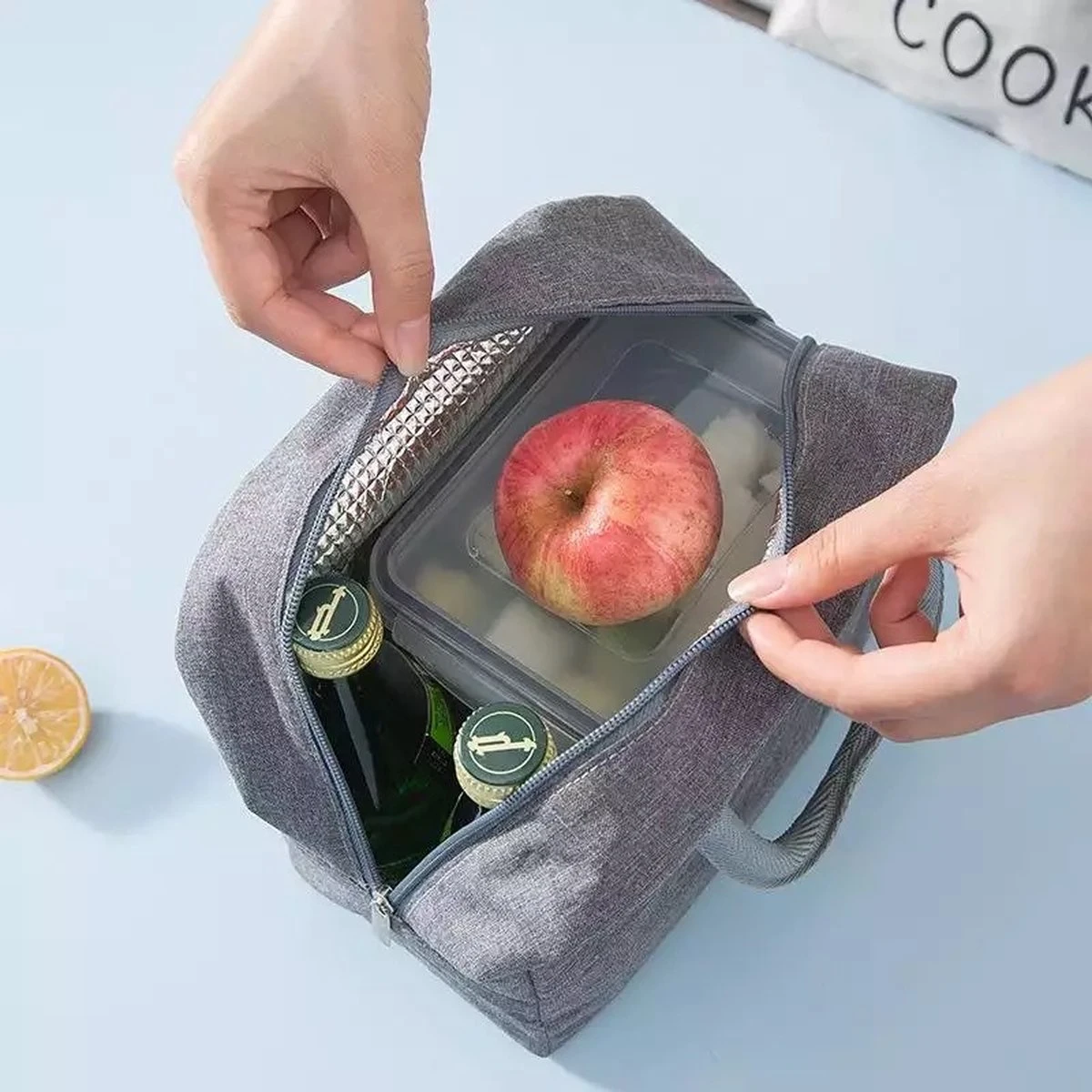 2x Thermo Lunchtas Volwassenen En Kinderen - Koeltas Moedermelk - Lunch Koelzak 3 2x Thermo Lunchtas Volwassenen En Kinderen - Koeltas Moedermelk - Lunch Koelzak - Afbeelding 3