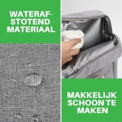 Brisby 4 Laags Geïsoleerde Koeltas - Lunchtas 7 Liter - Lichtgrijs -Home Furniture Shop 1200x1200 300