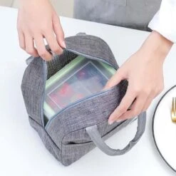 Koeltas - Lunchtas - Volwassenen En Kinderen - Compact Picknick & Lunchtasje - Lunch - Werk - Diep Grijs -Home Furniture Shop 1200x1200 316