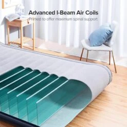 Sable Luxe Queen Size 2 Persoons Luchtmatras Met Ingebouwd Kussen, Opblaasbaar Luchtbed Met Ingebouwde Elektrische Pomp Voor Kamperen, Reizen Of Overnachtende Gasten Of Festival 12 Sable Luxe Queen Size 2 Persoons Luchtmatras Met Ingebouwd Kussen, Opblaasbaar Luchtbed Met Ingebouwde Elektrische Pomp Voor Kamperen, Reizen Of Overnachtende Gasten Of Festival -Home Furniture Shop 1200x1200 331