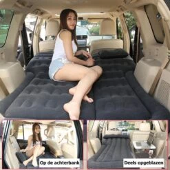 Merkloos Auto Luchtbed - Multifunctioneel - Achterbank - 2 Persoons - Opblaasbaar Bed - Luchtmatras - Reizen - Vakantie - Kamperen - Inclusief Elektrische Pomp - Zwart -Home Furniture Shop 1200x1200 443