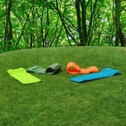 LVNRIDS Isomat, Zelfopblazend, Ultralicht, Luchtmatras, Camping, Zelfopblaasbaar, Opblaasbaar Matras, 3,9 Inch Dik, Met Voetperspomp En Kussen, Voor Camping, Reizen, Outdoor, Wandelen, Strand, Oranje -Home Furniture Shop 1200x1200 456