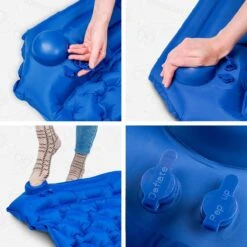 TRVLMORE Slaapmat - Zelfopblazend - 1 Persoons - Ingebouwde Pomp En Kussen - Blauw -Home Furniture Shop 1200x1200 502