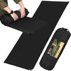 Springos Slaapmat | Zelfopblazend | 180 Cm | Inclusief Hoes | Zwart -Home Furniture Shop 1200x1200 509