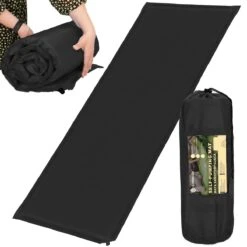 Springos Slaapmat | Zelfopblazend | 180 Cm | Inclusief Hoes | Zwart -Home Furniture Shop 1200x1200 510