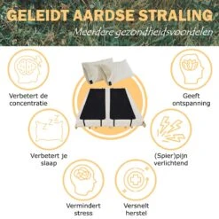 Earthle Volledige Earthing Tweepersoons Aardingsset - 2x Slaapmat + 2x Kussensloop - Aardingsmat - Aarden - Earthing Mat - Aarding - Grounding Mat - Kussensloop - Aardingskussensloop - Combo Deal -Home Furniture Shop 1200x1200 548