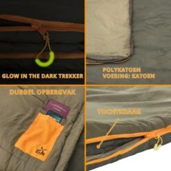 Dutch Mountains Slaapzak Vlieland XL - Grote Katoenen 210 X 80cm Lichtgewicht - Incl. Tasje En Tochtstrip -Comfortzone: 5-8 Graden- -Home Furniture Shop 1200x1200 92