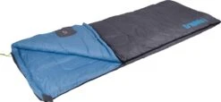 Bo-Camp - Slaapzak - Graphite-L - 200x80 Cm - Grijs/Blauw