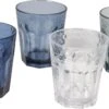 Bo-Camp - Wijn/Limonade Glas - Campingglas - Mix & Match - 400 Ml - 4 Stuks
