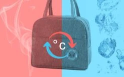 Koeltas - Lunchtas - Volwassenen En Kinderen - Compact & Handig: Zomer - Picknick -School - Lunch - Werk - Zwart Flamingo -Home Furniture Shop 1200x747