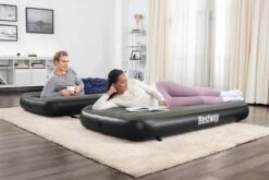 Bestway 3-in-1 Luchtbed - Connect - Zwart - 188x99cm - PVC/Polyester - Single, Double Single En Twin Opblaasbed - Tritech Materiaal - I-Beam Constructie -Home Furniture Shop 1200x800 39