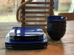 Camping Servies - 12 Delig – 100% Melamine Servies Set – Campingservies – Melamine Servies - Blue Ocean -Home Furniture Shop 1200x900 15