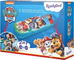 Paw Patrol ReadyBed Luchtbed + Slaapzak + Kussen - Blauw - 150x62x20 -Home Furniture Shop 1200x967